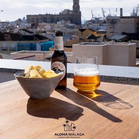 Luxury Duplex With Pool And Padel Court In Town Apartment Málaga Exterior foto