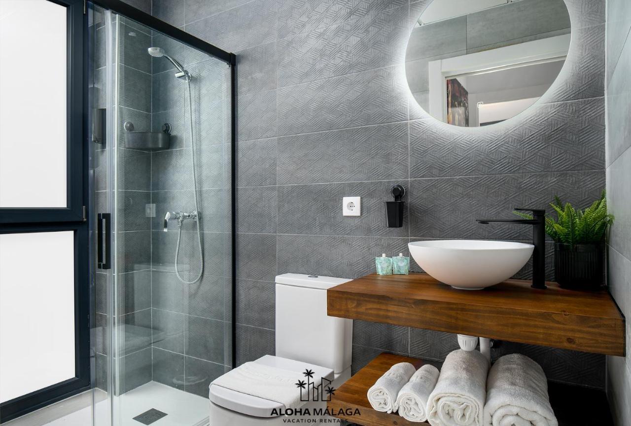 Luxury Duplex With Pool And Padel Court In Town Apartment Málaga Exterior foto
