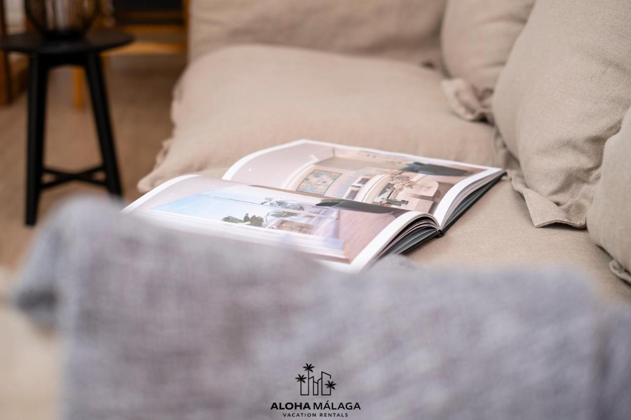 Luxury Duplex With Pool And Padel Court In Town Apartment Málaga Exterior foto