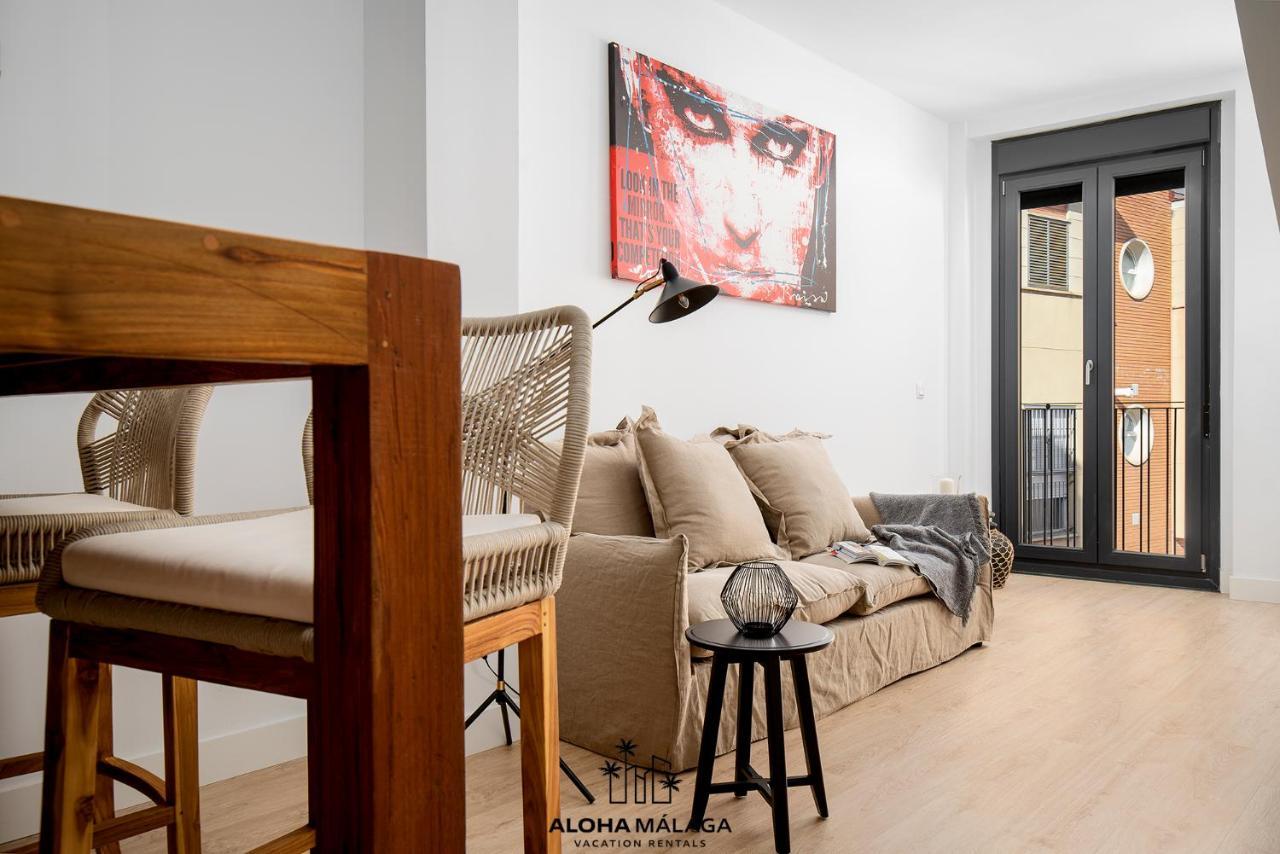 Luxury Duplex With Pool And Padel Court In Town Apartment Málaga Exterior foto