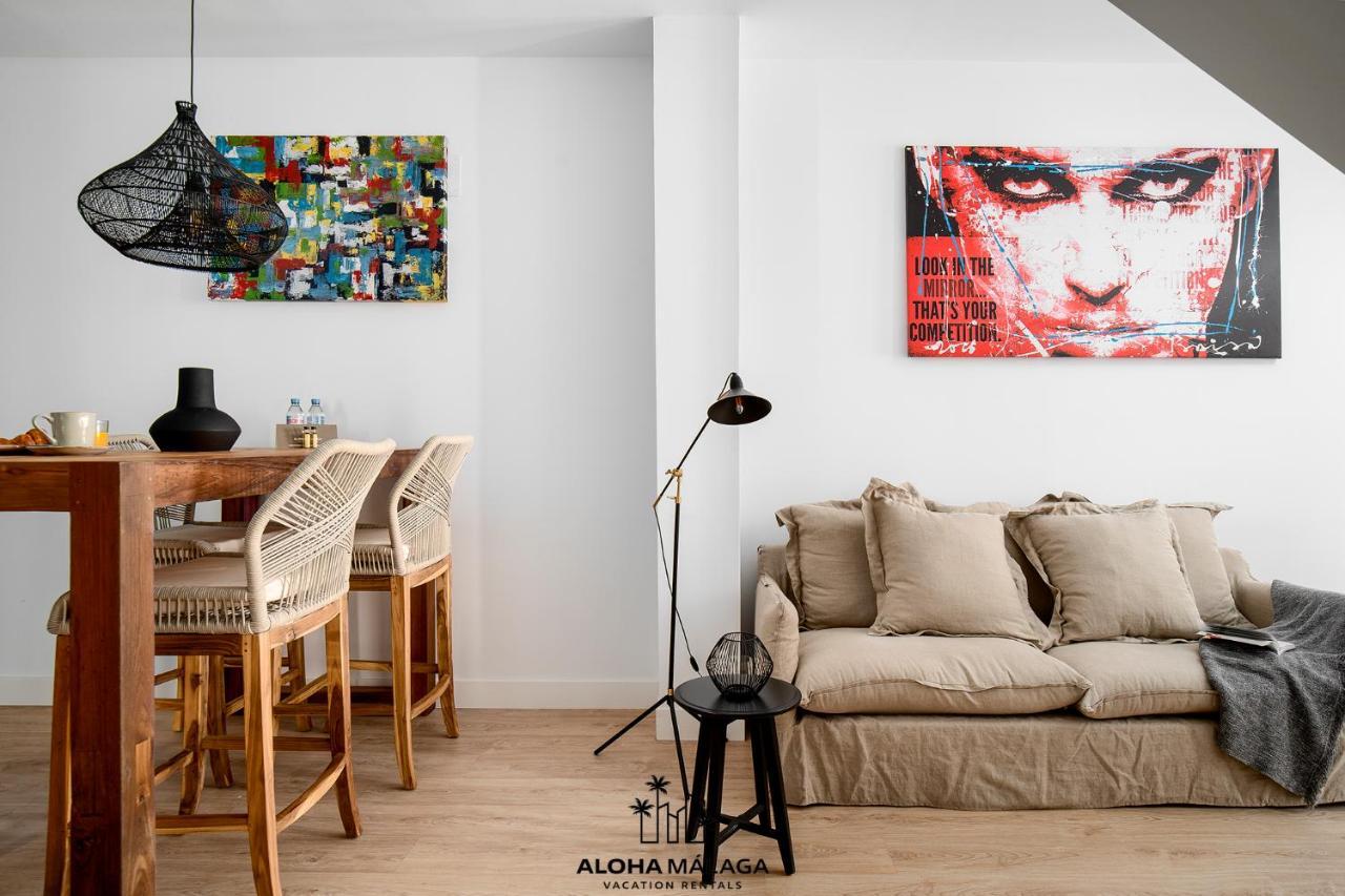 Luxury Duplex With Pool And Padel Court In Town Apartment Málaga Exterior foto