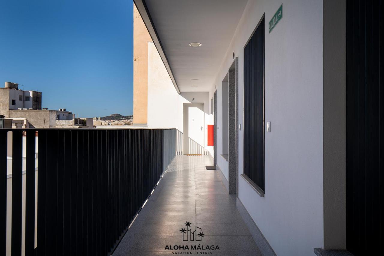 Luxury Duplex With Pool And Padel Court In Town Apartment Málaga Exterior foto